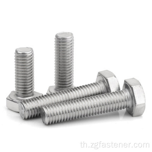 สแตนเลส 316 Hexagon Head Bolts DIN933